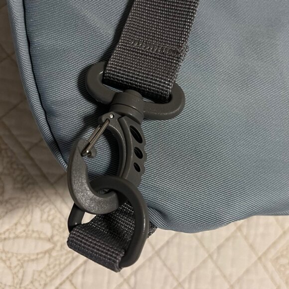 Crossbody Sling Backpack, Grey and Pink - Picture 9 of 9